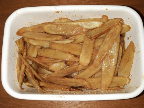 子供も大好き!素揚げごぼうの南蛮漬け